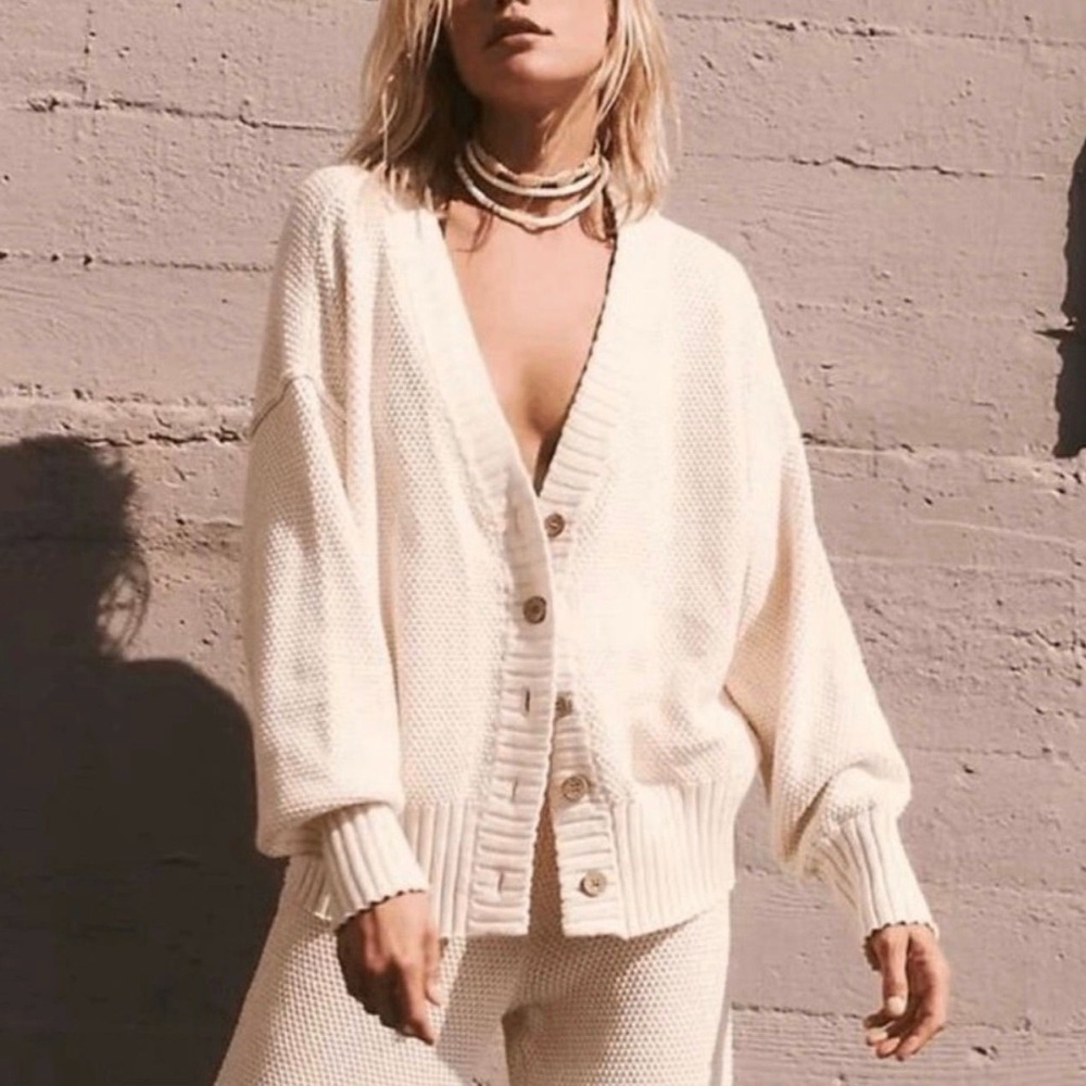 Free people beach Hailee set- Ivory medium